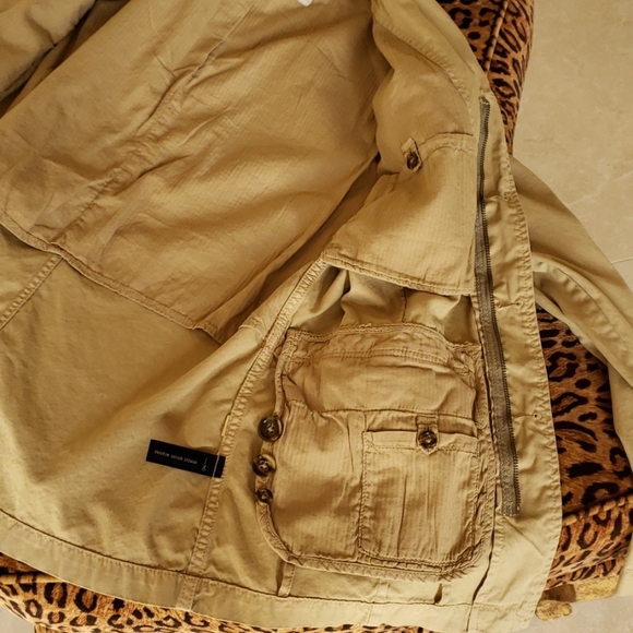 NWT Banana Republic cargo coat khaki - Picture 3 of 5
